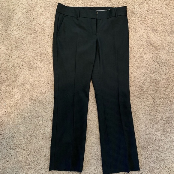 Ann Taylor Pants - Ann Taylor Black Pinstripe Pants